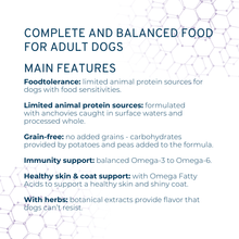 Load image into Gallery viewer, FORZA10 DAILYPRO SENSITIVE SKIN MEDIUM & LARGE BREED GRAIN-FREE WILD CAUGHT ANCHOVY