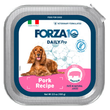 Load image into Gallery viewer, Forza10 DailyPro Pork Wet Dog Food – Vet Formulated Daily Maintenance, Non-GMO, Made in Italy, 3.5 oz