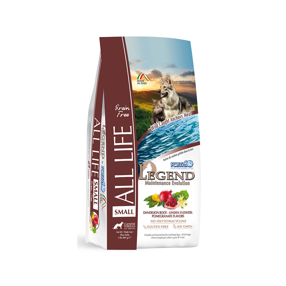 Forza10 Nutraceutic Legend All Life Small Breed Grain-Free Wild Caught Anchovy Dry Dog Food