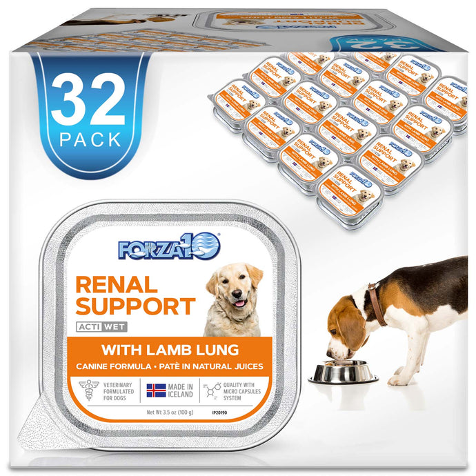 Forza10 Active Wet Dog Renal: A Gourmet Solution for Renal Health