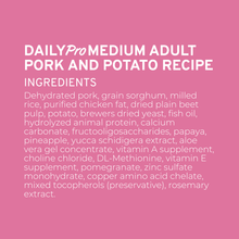 Load image into Gallery viewer, DailyPro Dry Dog Food for Maintenance, Toy/Small, Pork &amp; Potato
