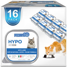 Load image into Gallery viewer, Hypo Wet Cat Food for Allergies, Skin &amp; Coat Support, Lamb Flavor
