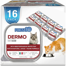 Load image into Gallery viewer, Dermo Wet Cat Food for Itchy Skin &amp; Coat Health, Fish Flavor
