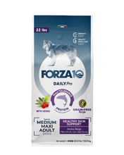 Load image into Gallery viewer, DailyPro Dry Dog Food for Healthy Skin Support, Medium/Maxi Adult, Grain-Free, Seafood &amp; Fish
