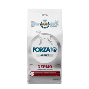 FORZA10 ACTIVE DERMO 4kg×2袋 ドライフード 皮膚 Dermo Dry Dog Food for Itchy Skin & Coat Health, Fish Flavor