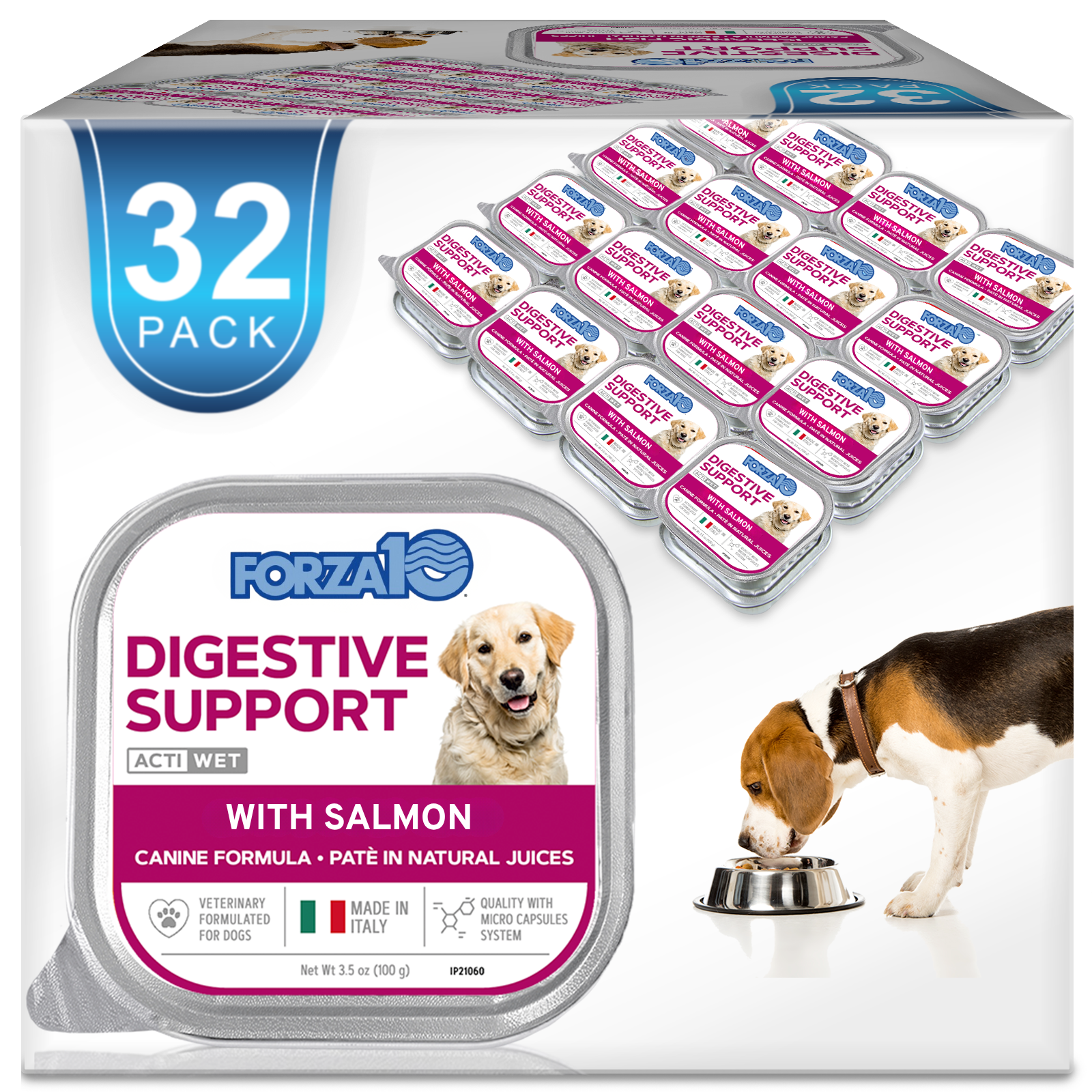Forza10 Actiwet Intestinal Fish Wet Dog Food