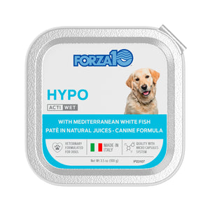 Hypo Wet Dog Food for Allergies, Skin & Coat Support, Fish Flavor