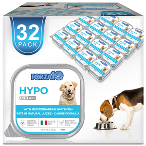 Hypo Wet Dog Food for Allergies, Skin & Coat Support, Fish Flavor Hypo Wet Dog Food for Allergies, Skin & Coat Support, Fish Flavor
