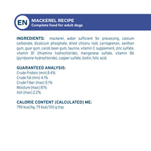 Load image into Gallery viewer, Forza10 DailyPro Mackerel Wet Dog Food – Vet Formulated Daily Maintenance, Non-GMO, Made in Italy, 3.5 oz
