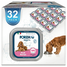 Load image into Gallery viewer, Forza10 DailyPro Pork Wet Dog Food – Vet Formulated Daily Maintenance, Non-GMO, Made in Italy, 3.5 oz
