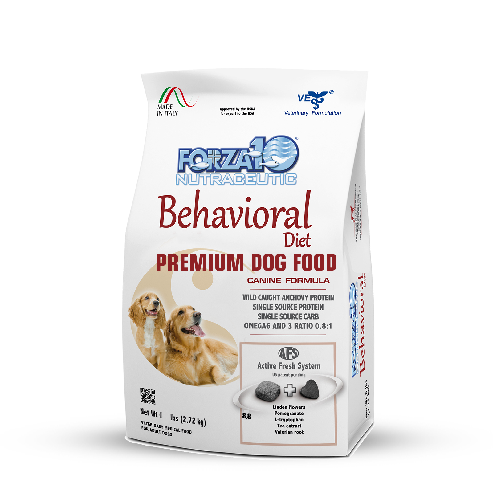 Forza10 Nutraceutic Active Line Behavioral Support Diet Dry Dog