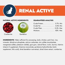Load image into Gallery viewer, Renal Wet Cat Food for Kidney Support, Lamb Flavor
