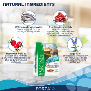 Forza10 Nutraceutic Legend Skin Grain-Free Wild Caught Anchovy Dry Dog Food