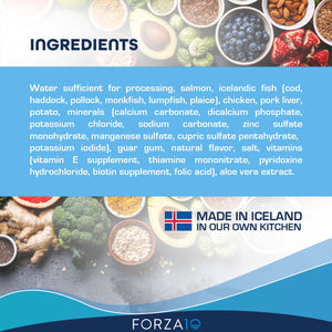 Forza10 Nutraceutic ActiWet Dermo Icelandic Fish Recipe Wet Dog Food